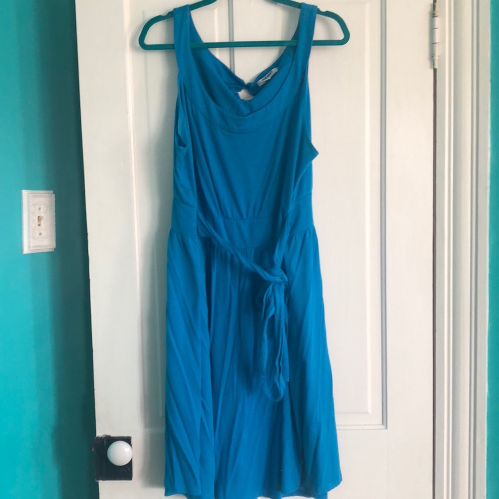Blue summer dress